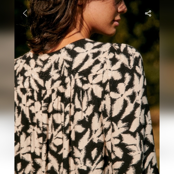 Sezane Linon Blouse - Picture 8 of 11